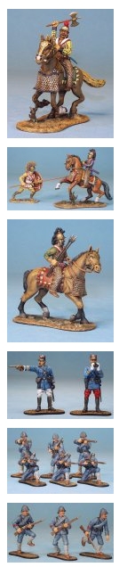 Toy Soldier Collector The East of India Co. Various Figures 
