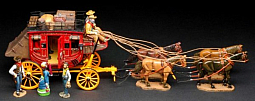 Toy Soldier Collector Figarti - The Western Stagecoach 
