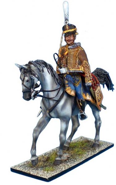 Toy Soldier Collector First Legion Ltd - Napoleonic Russian Akhtyrsky Hussars 