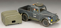 Toy Soldier Collector King & Country - Austin Light Utility (RAF version) 