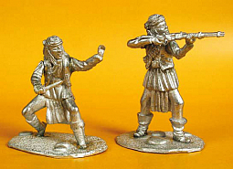 Toy Soldier Collector Morgan Miniatures Apaches and Mexicans 